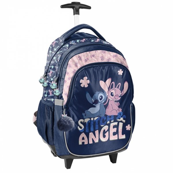 PLECAK STITCH NA KÓŁKACH SZKOLNY DO 1 KLASY LILO i STICH KOMPLET 3w1 PASO