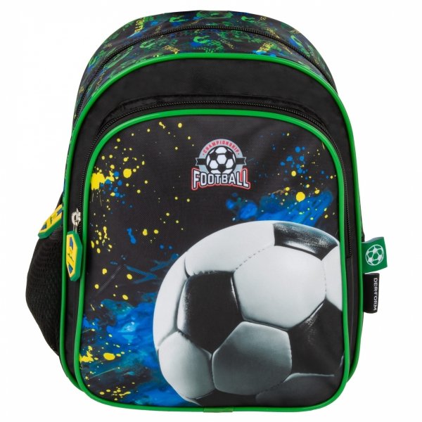 FOOTBALL PLECACZEK PLECAK PIŁKARSKI PRZEDSZKOLNY NA WYCIECZKI PIŁKA NOŻNA