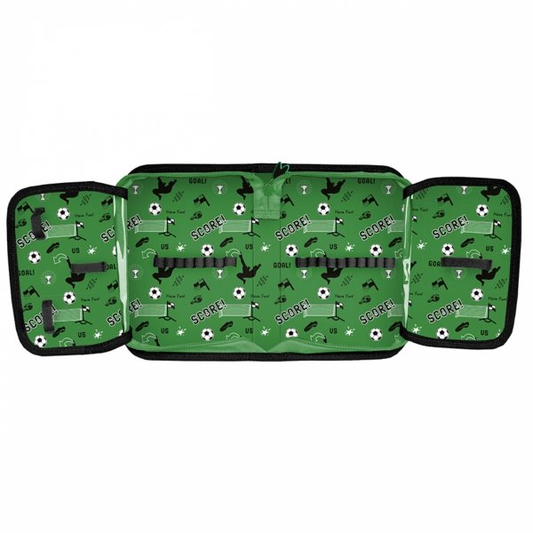 TORNISTER PIŁKARSKI SZKOLNY DLA CHŁOPAKA DO 1 KLASY KOMPLET 3w1 PIŁKA NOŻNA