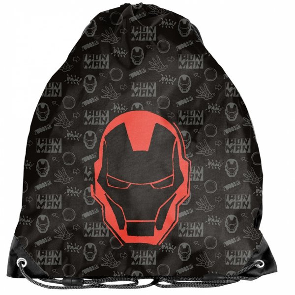 PLECAK IRON MAN SZKOLNY AVENGERS PODSTAWÓWKI DLA CHŁOPAKA ZESTAW 3w1 PASO