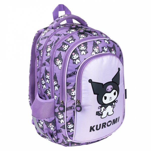 KUROMI VIOLET PLECAK KOMPLET 5w1 MAJEWSKI DLA DZIEWCZYNY 4-komorowy