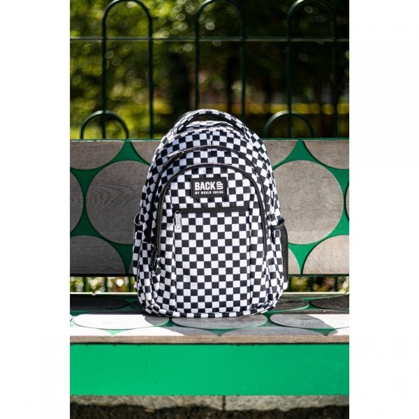 SZACHOWNICA PLECAK BACKUP 3w1 MŁODZIEŻOWY DERFORM SZKOLNY NOWOCZESNY