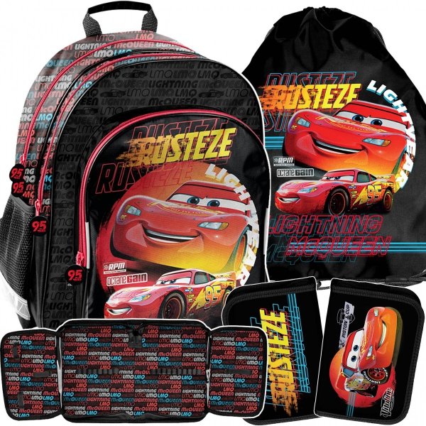 Cars Plecak Zygzak dla Chłopaków w zestawie Auta [DC23CC-090]