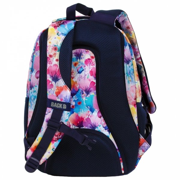 KWIATOWY ZESTAW 5w1 PLECAK MŁODZIEŻOWY BACKUP DLA DZIEWCZYNY KWIATY
