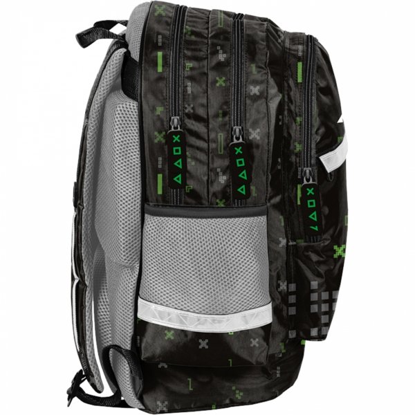 5ele Gamer Plecak Szkolny Gaming Gra Gry Piksele[PP23GE-116]