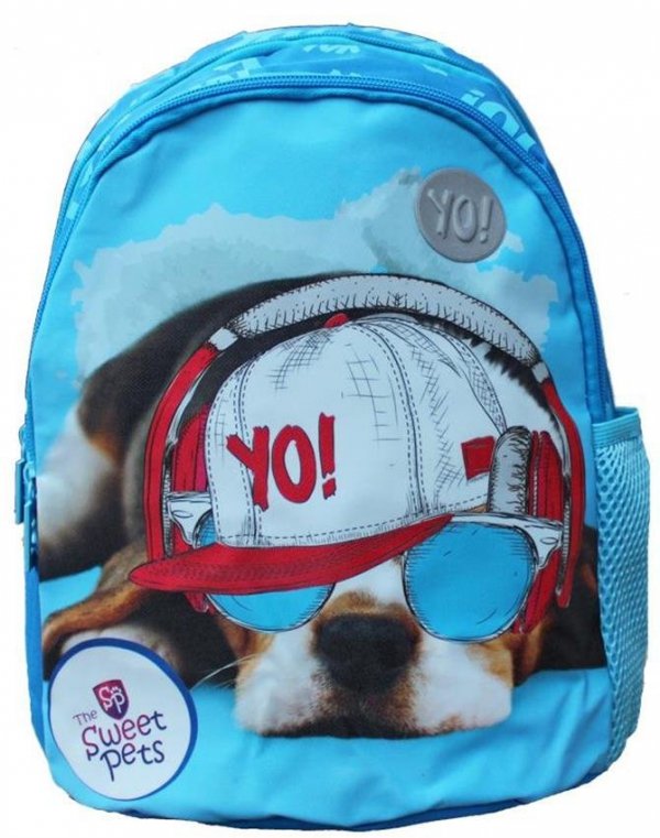 Plecak Plecaczek z Pieskiem w Czapce dla Przedszkolaka [607867]