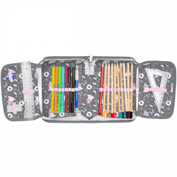 PLECAK SZKOLNY DO PODSTAWÓWKI BALETNICA PASO ZESTAW 3w1 DLA DZIEWCZYNEK