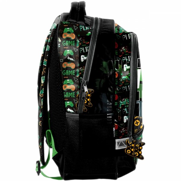 PLECAK GAMEPAD SZKOLNY DO PODSTAWÓWKI GRA GRY DO 1 KLASY GAMER GAMING PASO