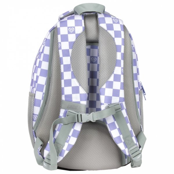 PLECAK BACKUP SZACHOWNICA MŁODZIEŻOWY DLA DZIEWCZYNY SZKOLNY KOMPLET 5el