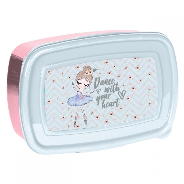 Komplet Śniadaniówka Bidon Baletnica dla Dziewczynki Paso [PP21BL-3021]