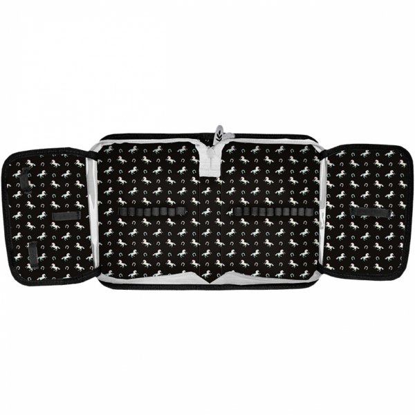 KOMPLET 3w1 KOŃ PLECAK SZKOLNY DLA UCZENNIC DO KLAS 1-4 Z KONIEM HORSE