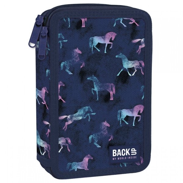 Konie Piórnik Backup 3-kom z Wyposażeniem z Koniem [PB4EW88]