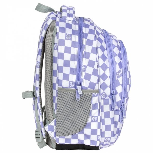 PLECAK BACKUP SZACHOWNICA MŁODZIEŻOWY DZIEWCZĘCY SZKOLNY KOMPLET 5w1