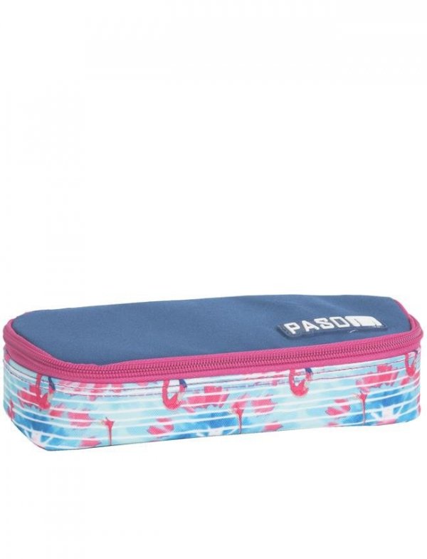 Piórnik Młodzieżowy Szkolny Flamingi dla Dziewczyny [18-013FLA]