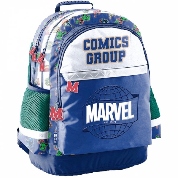 MARVEL COMICS PLECAK CHŁOPIĘCY SZKOLNY DO 1-4 KLAS ZESTAW 3w1 THOR HULK