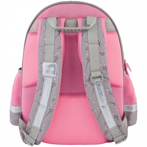 PLECAK KOTY SZKOLNY DLA DZIEWCZYNEK ZESTAW 5 ele DO PODSTAWÓWKI Z KOTKIEM