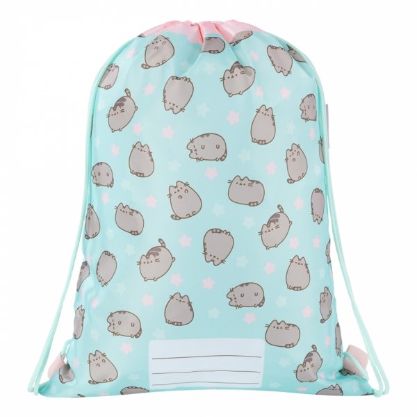 PUSHEEN MINT KOMPLET 5w1 MAJEWSKI DLA DZIEWCZYNEK PLECAK KOT KOTKI