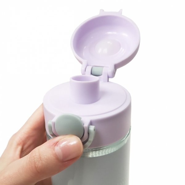 BIDON FREE BPA BACKUP 600ml MŁODZIEŻOWY FIOLETOWY BUTELKA NA WODĘ