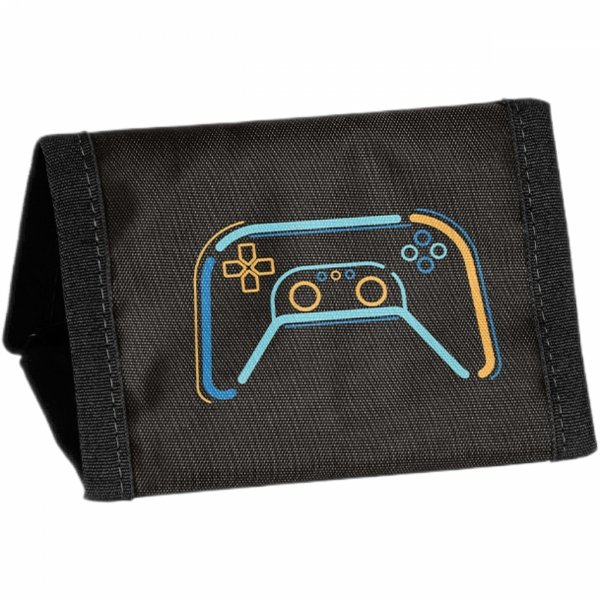 GAMEPAD PORTFEL DZIECIĘCY SZKOLNY PASO PORTFELIK GAMING GAMER DLA CHŁOPAKA
