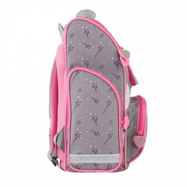 PASO TORNISTER SZKOLNY KOTY DLA DZIEWCZYNEK Z KOTKIEM ZESTAW 5w1 KOTKI