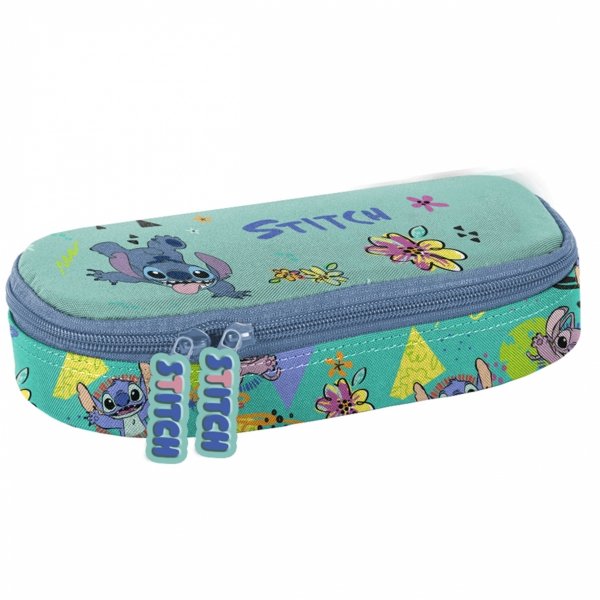 STITCH PIÓRNIK SZKOLNY DZIEWCZĘCY OTWIERANY Z KLAPKĄ LILO i STICH PASO