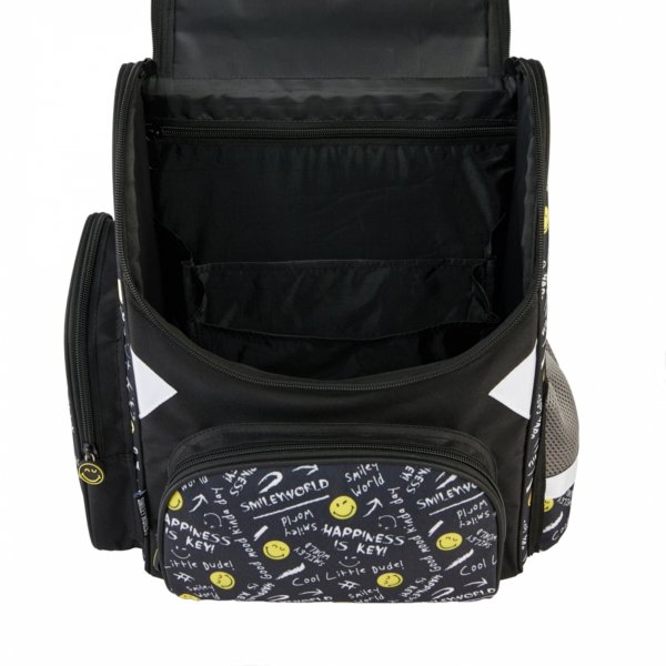 SMILLEY TORNISTER SZKOLNY DO KLAS 1-4 BUŹKI EMOTKI EMITIKONY KOMPLET 3w1