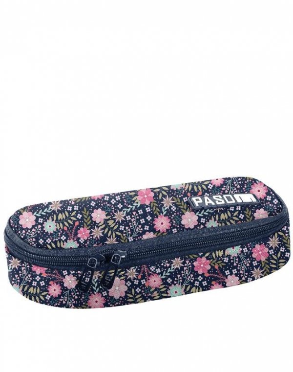 Piórnik Kwiaty Młodzieżowy Szkolny Sztywny [PPMZ19-013]