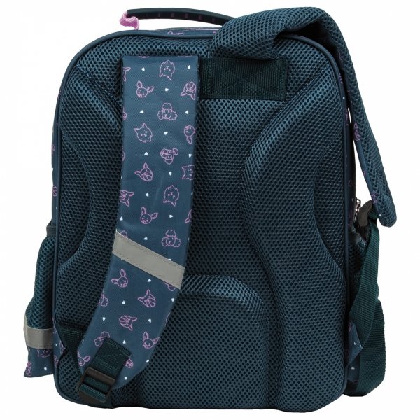 ZESTAW 3el DERFORM PLECAK Z PIESKAMI DLA UCZENNICY SZKOLNY PIESEK