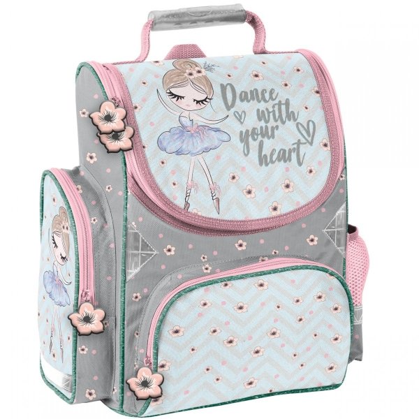 Nowy Szkolny Tornister Tancerka Baletnica Komplet 3w1 [PP21BL-525]