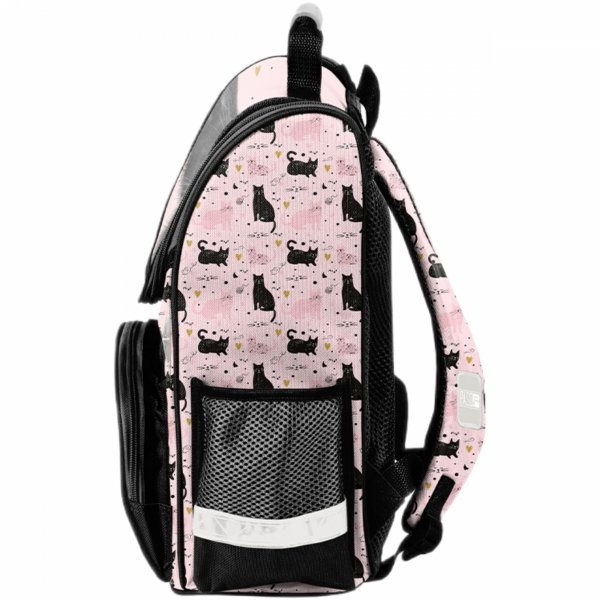 DZIEWCZĘCY TORNISTER SZKOLNY Z KOTKIEM DO 1 KLASY KOTEK DO PODSTAWÓWKI PASO