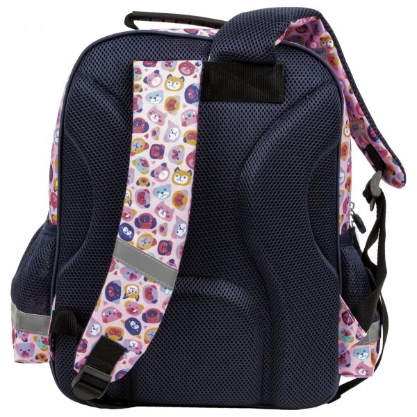 Ciemny Plecak dla Uczennicy Szkolny Komplet do klas 1-4 [PL15BCF40]