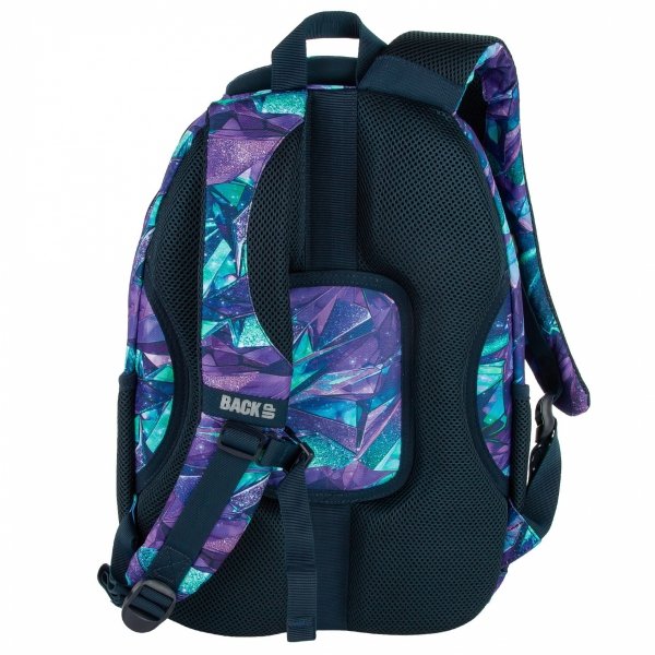 PLECAK BACKUP SZKOLNY MŁODZIEŻOWY DLA DZIEWCZYNY 4 kom. CRYSTAL ZESTAW 3w1