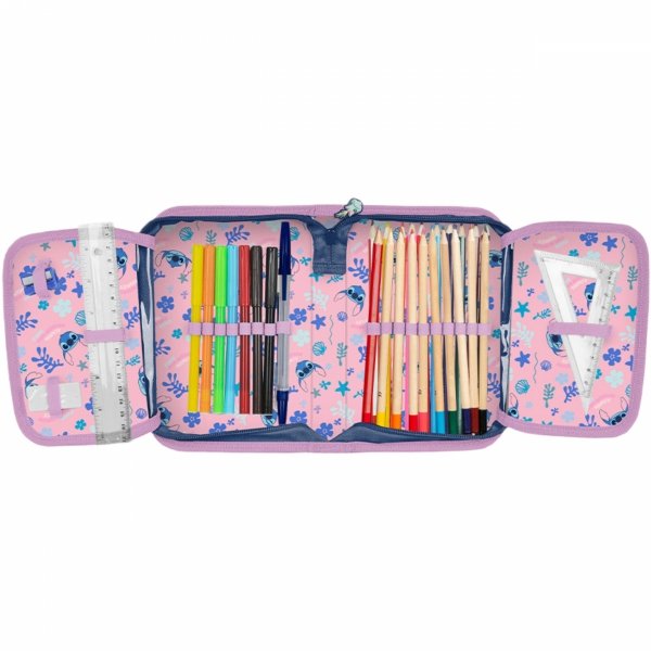 STICH PIÓRNIK SZKOLNY Z WYPOSAŻENIEM LILO i STITCH DLA DZIEWCZYNKI PASO