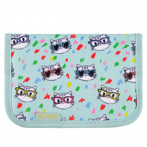 KOTEK ZESTAW 2ele MAJEWSKI DLA DZIEWCZYNEK PLECAK KOT KOTKI DO PODSTAWÓWKI