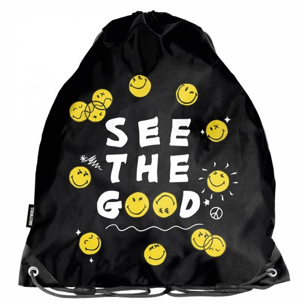 WOREK SMILEY NA OBUWIE WF BUTY BUŹKI EMITIKONY NA ZAJĘCIA SZKOLNE EMOTKI