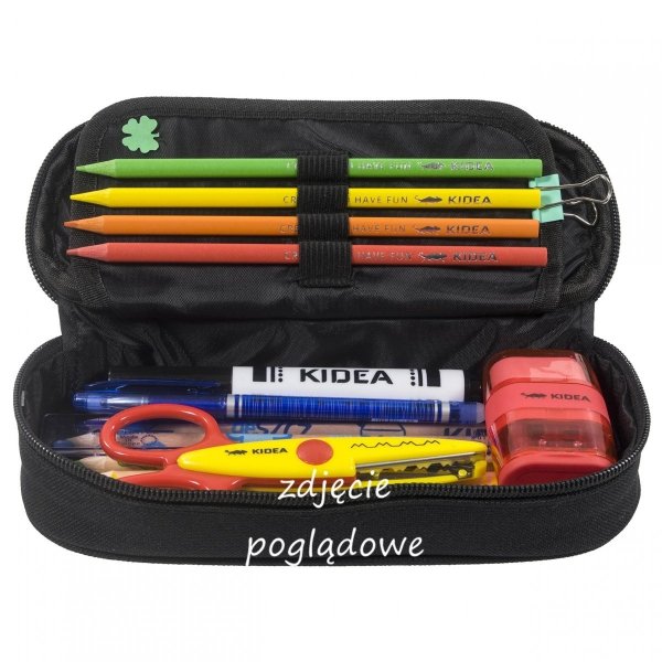 BackUP Plecak Szkolny Młodzieżowy Zestaw 4w1 Godziny Clock  [PLB4A85]