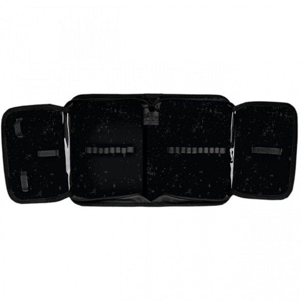 Nasa Czarny Piórnik Szkolny do 1 klasy Podstawówki Paso [PP23SA-P001BW]