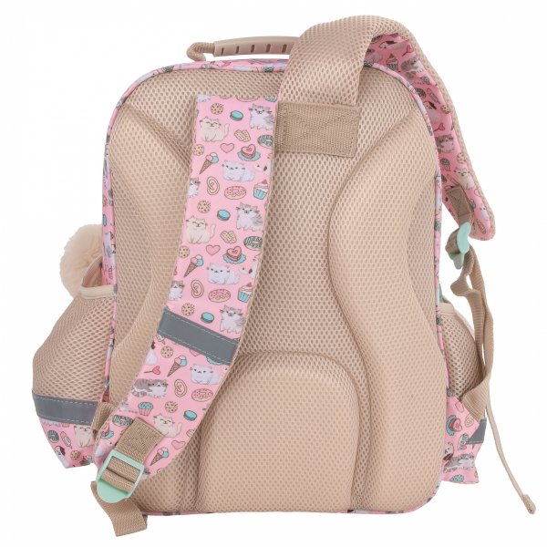 PLECAK Z KOTKAMI DLA UCZENNIC SZKOLNY ZESTAW 5w1 DO 1 KLASY TORNISTER CATS