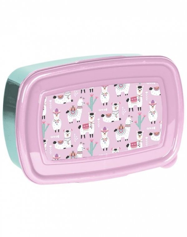 Pojemnik na Drugie Śniadanie z Lamami  [PP19LA-3022]