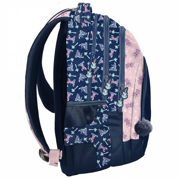 STICH PLECAK SZKOLNY TORNISTER DLA DZIEWCZYNY LILO i STITCH PASO ZESTAW 5el