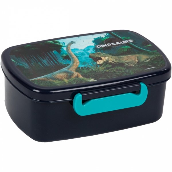 PLECAK DLA CHŁOPAKA DO SZKOŁY PODSTAWOWEJ DO KLAS 1-4 DINOZAURY ZESTAW 5ele