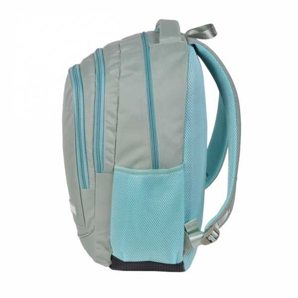 SZARY MŁODZIEŻOWY PLECAK 3-kom. BIZNESOWY PODRÓŻNY DUŻY MĘSKI DAMSKI PASO