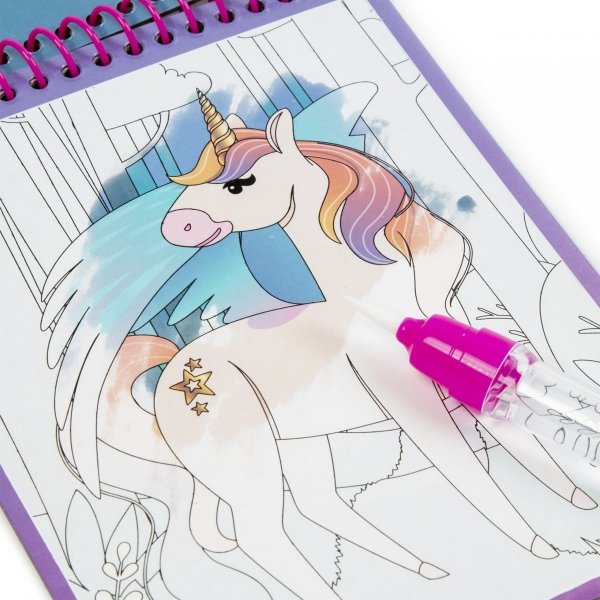 Magiczna Wielorazowa Kolorowanka Wodna Wróżki Kidea [MWKWJKA]