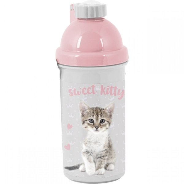 Dziewczęcy z Kotki komplet Bidon Śniadaniówka Kot [PP23KC-3021]