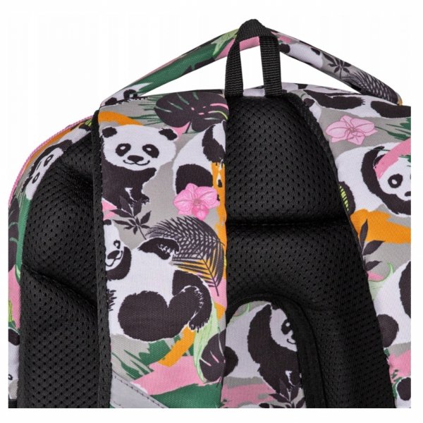 MIŚ PANDA CP PLECAK COOLPACK SZKOLNY ZESTAW 5w1 DLA DZIEWCZYNKI PANDA GANG