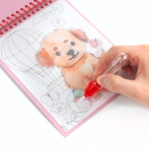 MAGICZNA WIELORAZOWA KOLOROWANKA WODNA KIDEA PIESKI DLA DZIECKA PIESEK