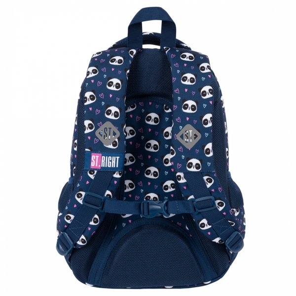 Panda Plecak dla Dziewczyny St.Right Majewski komplet [BP26]