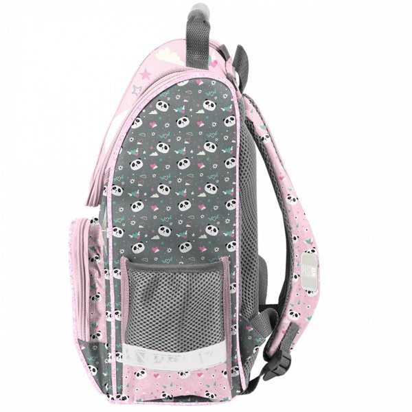 PANDA TORNISTER DO SZKOŁY DO 1 KLASY PODSTAWÓWKI DLA DZIEWCZYNY ZESTAW 3w1
