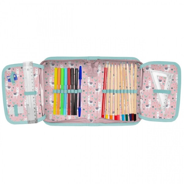 Plecak dla Uczennic z Lamą do Szkoły Podstawowej [PP22LM-081]