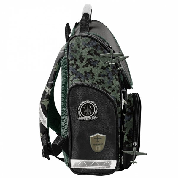 SAMOLOTY TORNISTER SZKOLNY DLA CHŁOPAKÓW DO KLAS 1-4 PODSTAWÓWKI ZESTAW 3w1